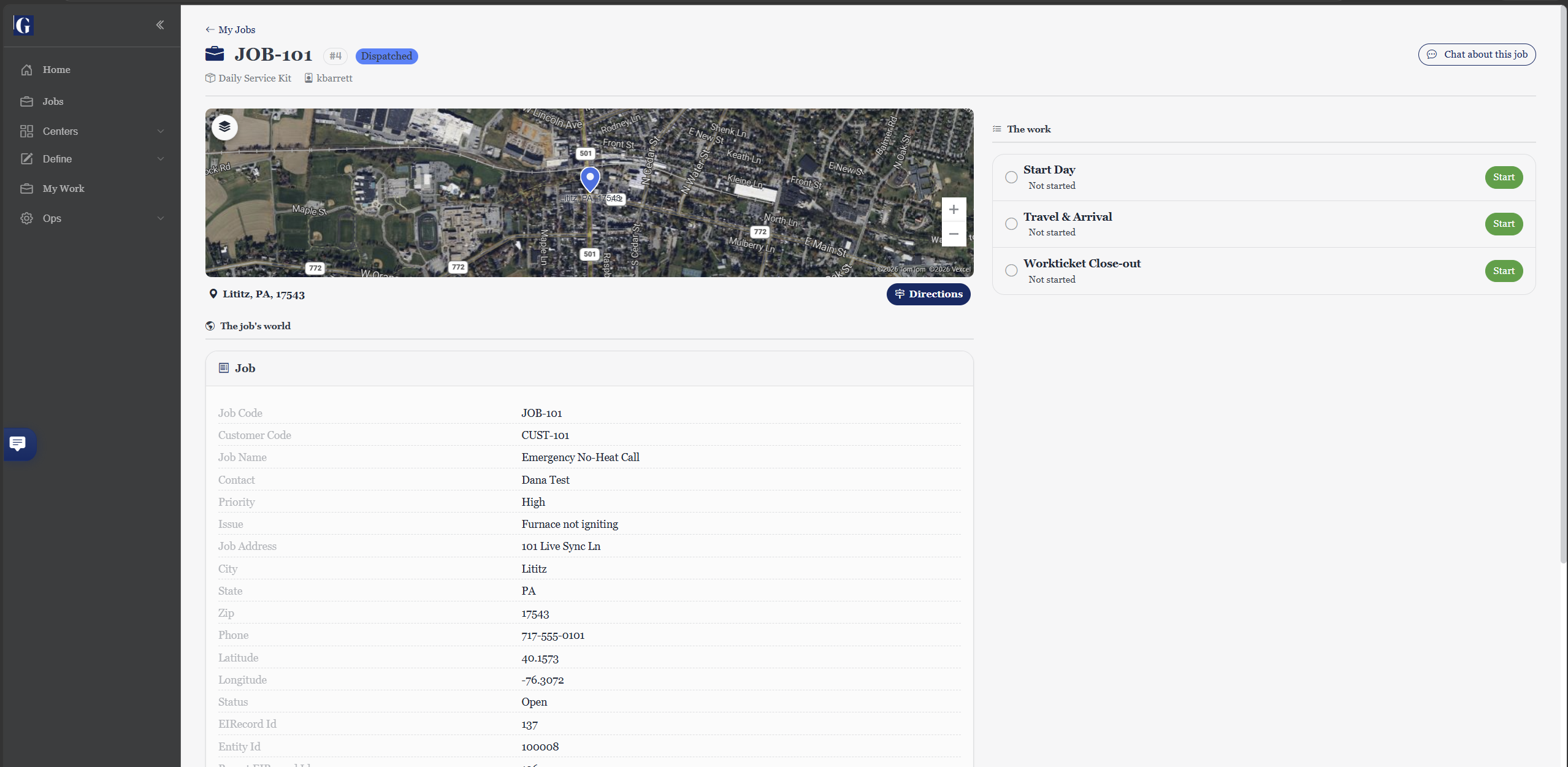 Google Sheets, connected