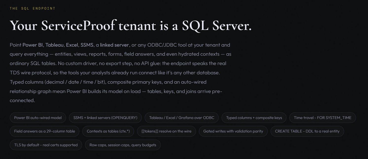 Get all your data — Power BI, ODBC, Salesforce, anywhere