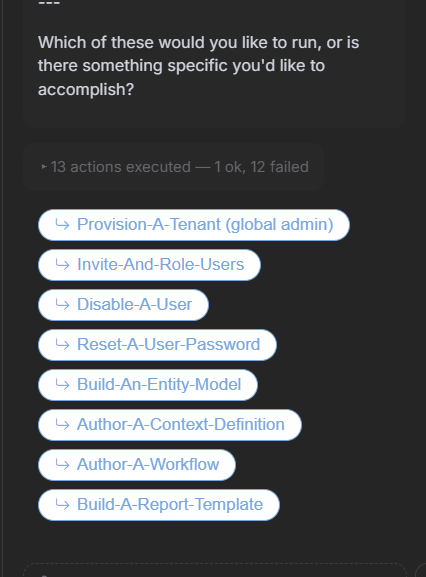 Global admin & platform ops