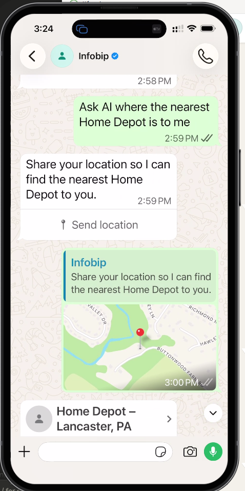 Real business over business messaging workflows
